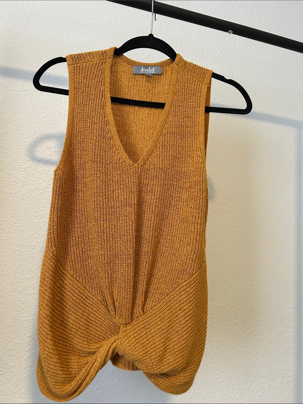 Marled Sweater Top